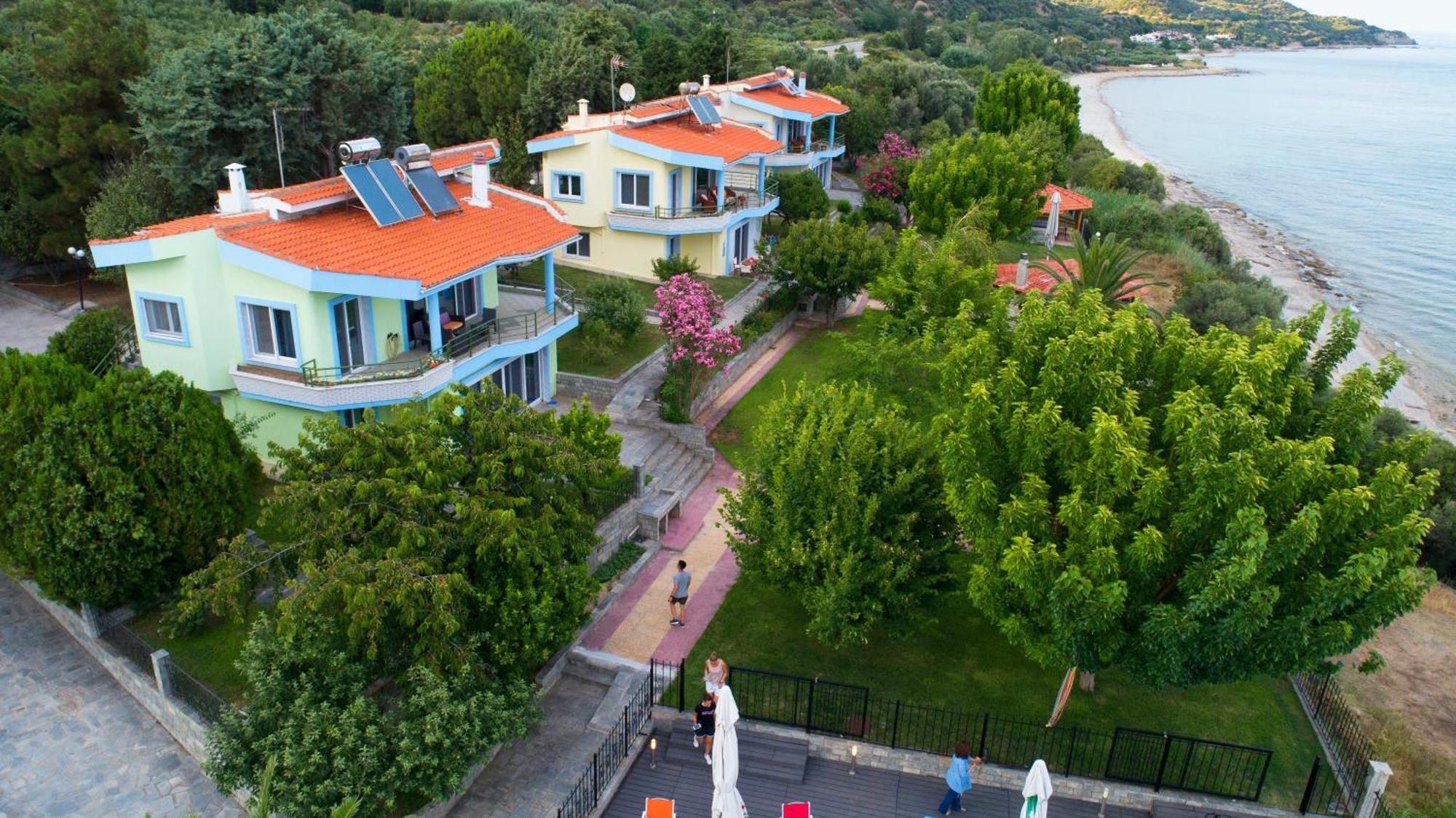 Secret Paradise Villas Loutra Elevtheron Chambre photo